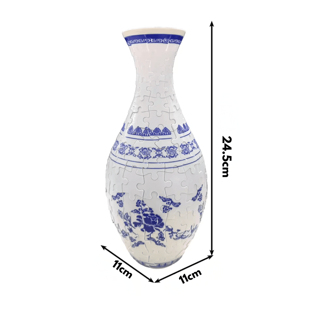 Vaséa - stwórz własny wazon z puzzli krok po kroku
