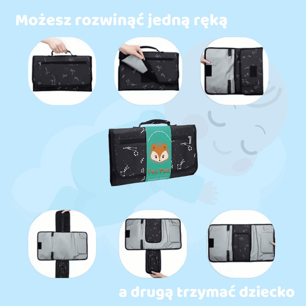 Tulimatuś – przewijanie z troską w domu i w podróży