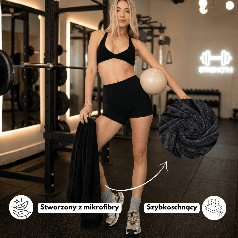 SweatLock Pro - szybkoschnący ręcznik treningowy z kieszenią